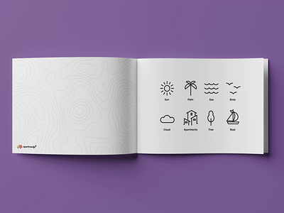 Apartmanija.hr — Landmarks Illustrations apartments brand branding coast croatia dubrovnik graphics illustration kvarner landmarks pula rentals sea slavonija vacation visual identity zagreb šibenik