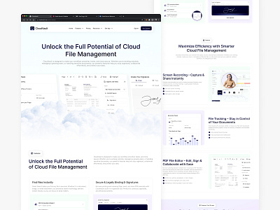 CloudVault - Cloud File Storage (Detail Feature Page) blog page career page cloud backup cloud based cloud drive cloud solution cloud storage customer stories page demo page faq page feature page file storage job vacancy page landing page pricing page productivity app responsive design saas storage platform website